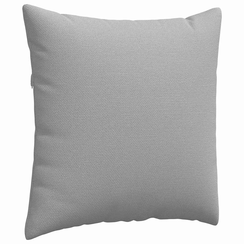 vidaXL Sofakissen 2 pcs Wolkengrau 80 x 80 cm Stoff