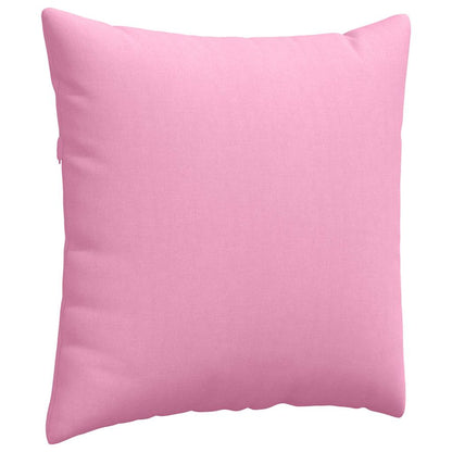 vidaXL Sofakissen 2 pcs Rosa 80 x 80 cm Stoff