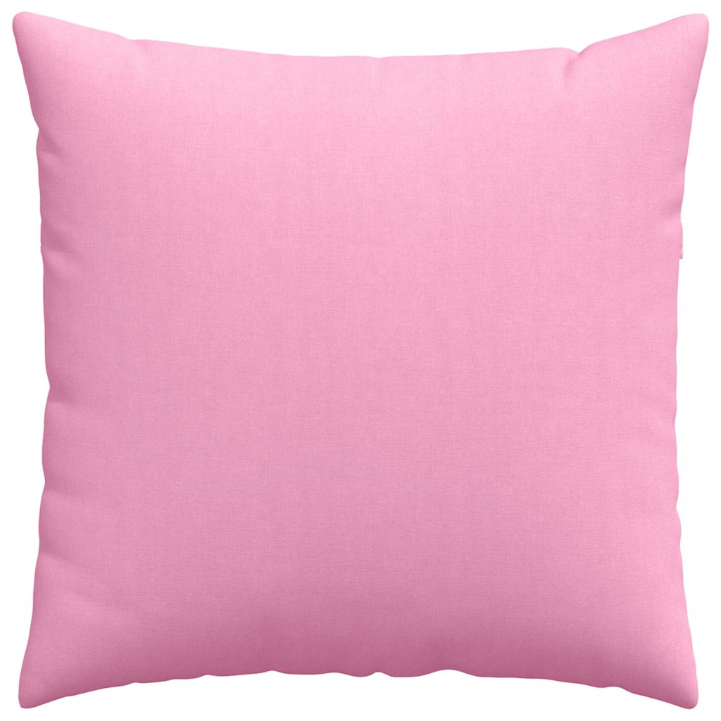 vidaXL Sofakissen 2 pcs Rosa 80 x 80 cm Stoff