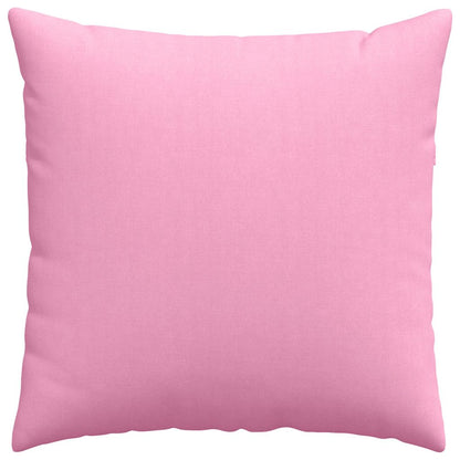 vidaXL Sofakissen 2 pcs Rosa 80 x 80 cm Stoff
