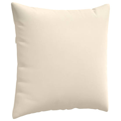 vidaXL Sofakissen 2 Stück Beige 80 x 80 cm Stoff