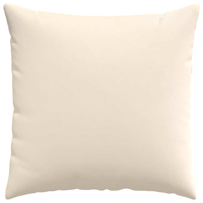 vidaXL Sofakissen 2 Stück Beige 80 x 80 cm Stoff