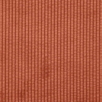 vidaXL Sofakissen 2 Stück Rot-Orange 80 x 80 cm Cordstoff