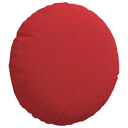 vidaXL Sitzkissen 2 pcs Rot Ø30 x 13 cm Stoff