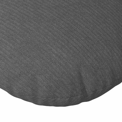 vidaXL Sitzkissen 2 pcs Dunkelgrau Ø 30 cm Cordstoff