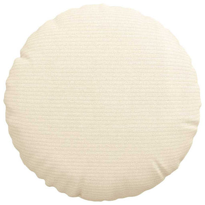 Sitzkissen 2 pcs Creme Ø 30 cm Cordstoff