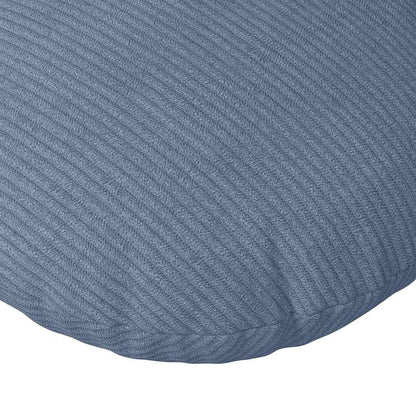 vidaXL Sitzkissen 2 pcs Blau Ø 30 cm Cordstoff