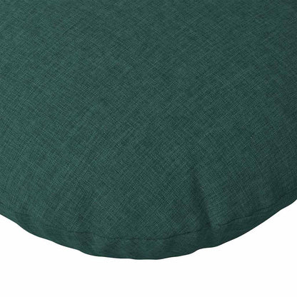vidaXL Sitzkissen 2 pcs Dunkelgrün Ø40 x 13 cm Stoff