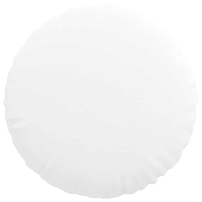vidaXL Sitzkissen 2 pcs Weiß Ø40 x 13 cm Stoff