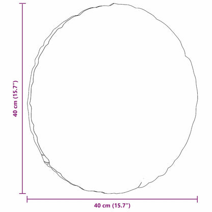 Sitzkissen 2 Stück Polizeiblau Ø 40 x 13 cm Samt