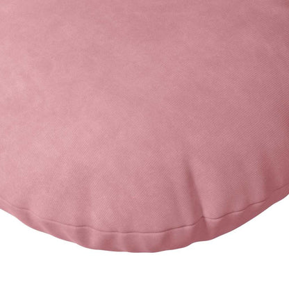 vidaXL Sitzkissen 2 Stück Rosa Ø 50 x 19 cm Samt
