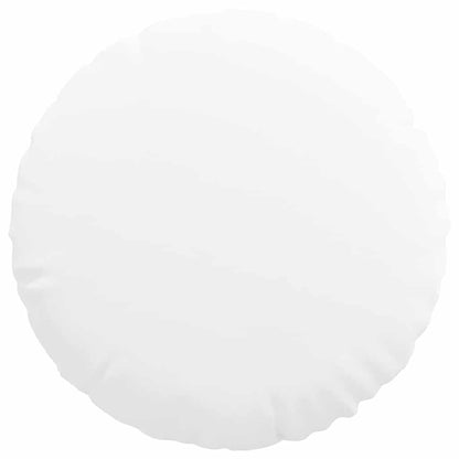 Sitzkissen 2 pcs Weiß Ø60 x 21 cm Stoff