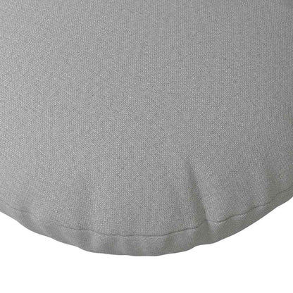 vidaXL Sitzkissen 2 pcs Wolkengrau Ø60 x 21 cm Stoff