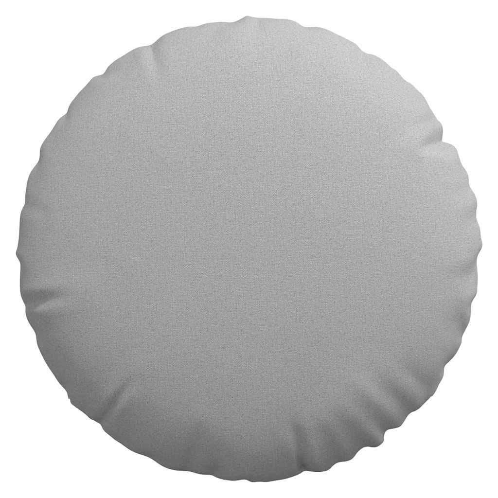 vidaXL Sitzkissen 2 pcs Wolkengrau Ø80 x 29 cm Stoff