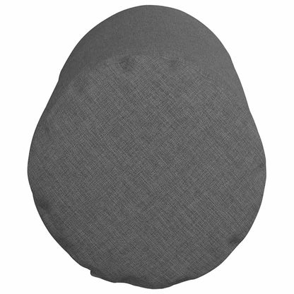 vidaXL Bolsterkissen 2 Stück Dunkelgrau Ø 15 x 40 cm Stoff