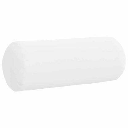 vidaXL Bolsterkissen 2 Stück Weiß Ø 15 x 40 cm Stoff