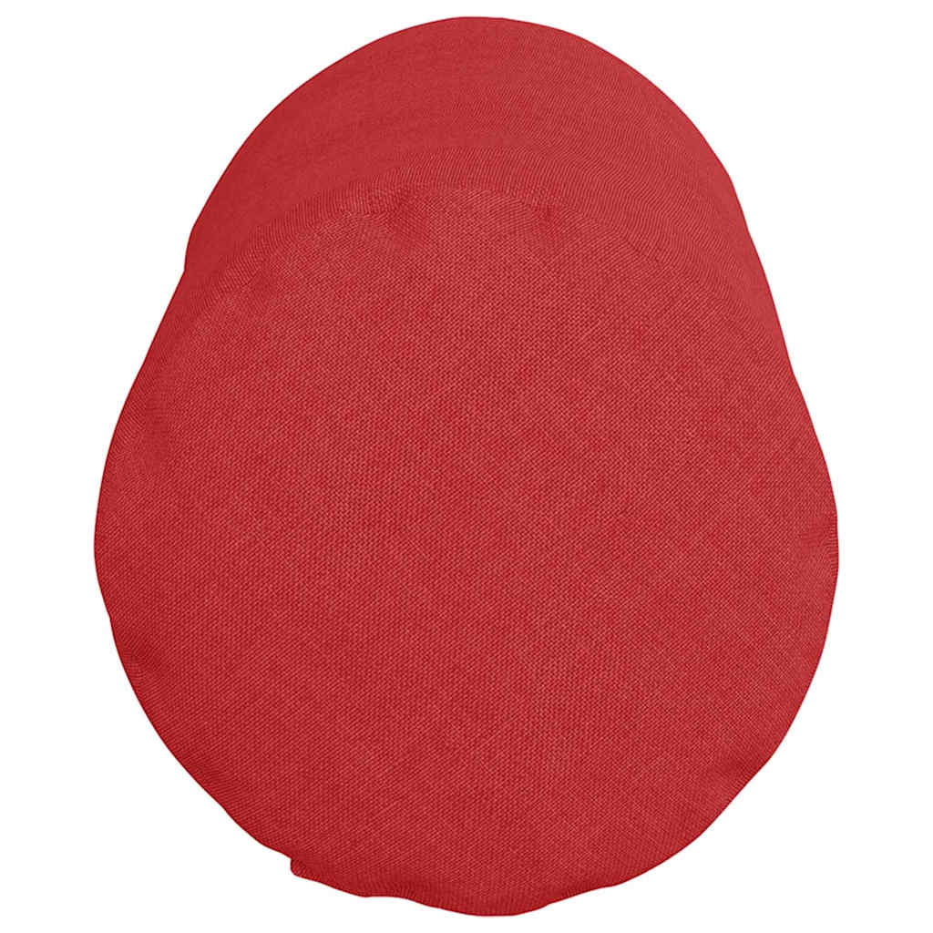 vidaXL Bolsterkissen 2 Stück Rot Ø 15 x 40 cm Stoff