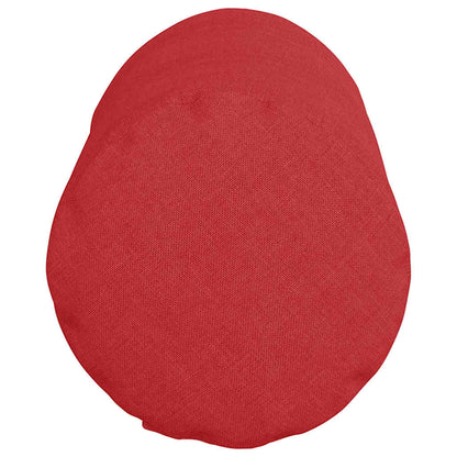 vidaXL Bolsterkissen 2 Stück Rot Ø 15 x 40 cm Stoff