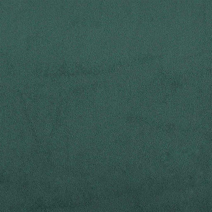 vidaXL Bolsterkissen 2 Stück Dunkelgrün Ø 15 x 40 cm Cordstoff