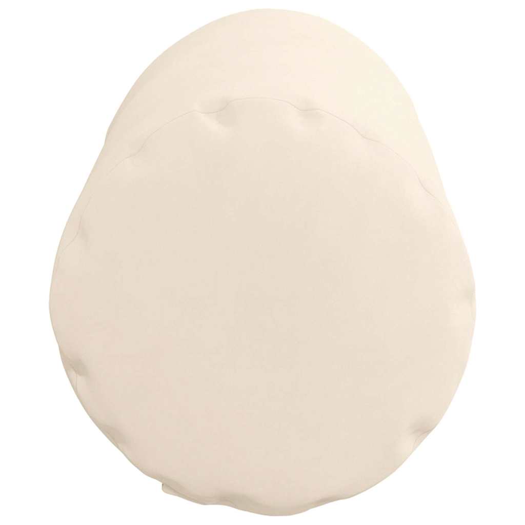 vidaXL Bolsterkissen 2 Stück Beige Ø 15 x 40 cm Mikrofaserstoff