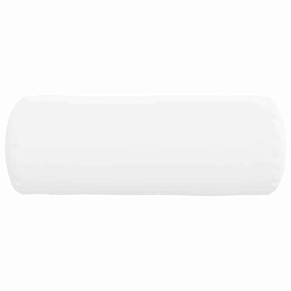 vidaXL Bolsterkissen 2 Stück Weiß Ø 25 x 70 cm Stoff