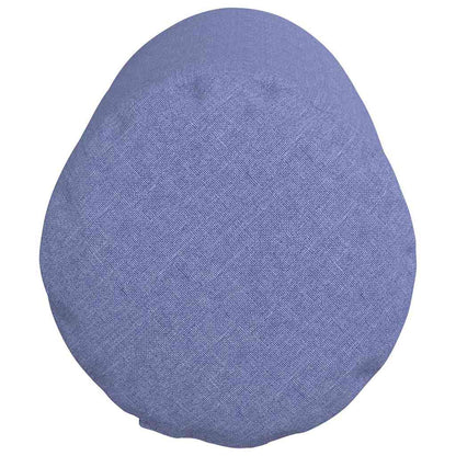 vidaXL Bolsterkissen 2 Stück Jeans blau Ø 25 x 70 cm Stoff