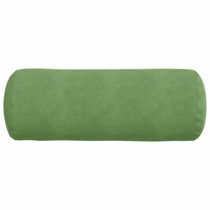 vidaXL Bolsterkissen 2 Stück Hellgrün Ø 25 x 70 cm Cordstoff