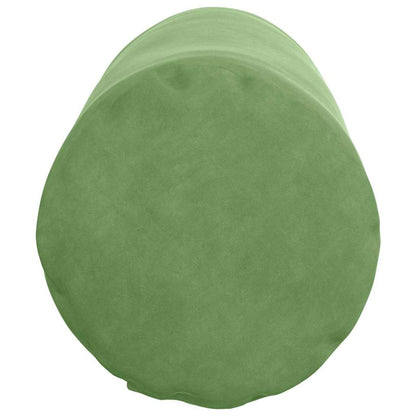 vidaXL Bolsterkissen 2 Stück Hellgrün Ø 25 x 70 cm Cordstoff