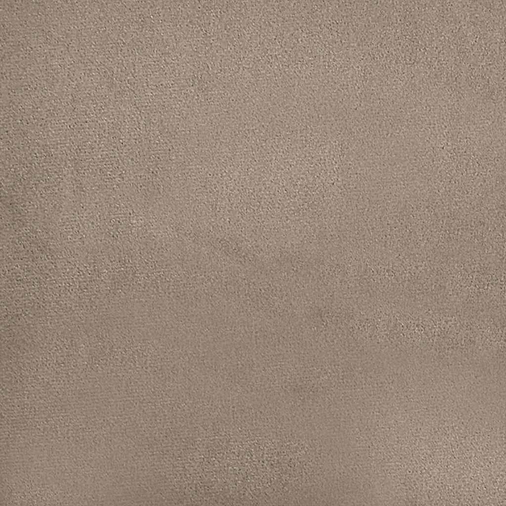 vidaXL Bolsterkissen 2 Stück Taupe Ø 25 x 70 cm Mikrofaserstoff