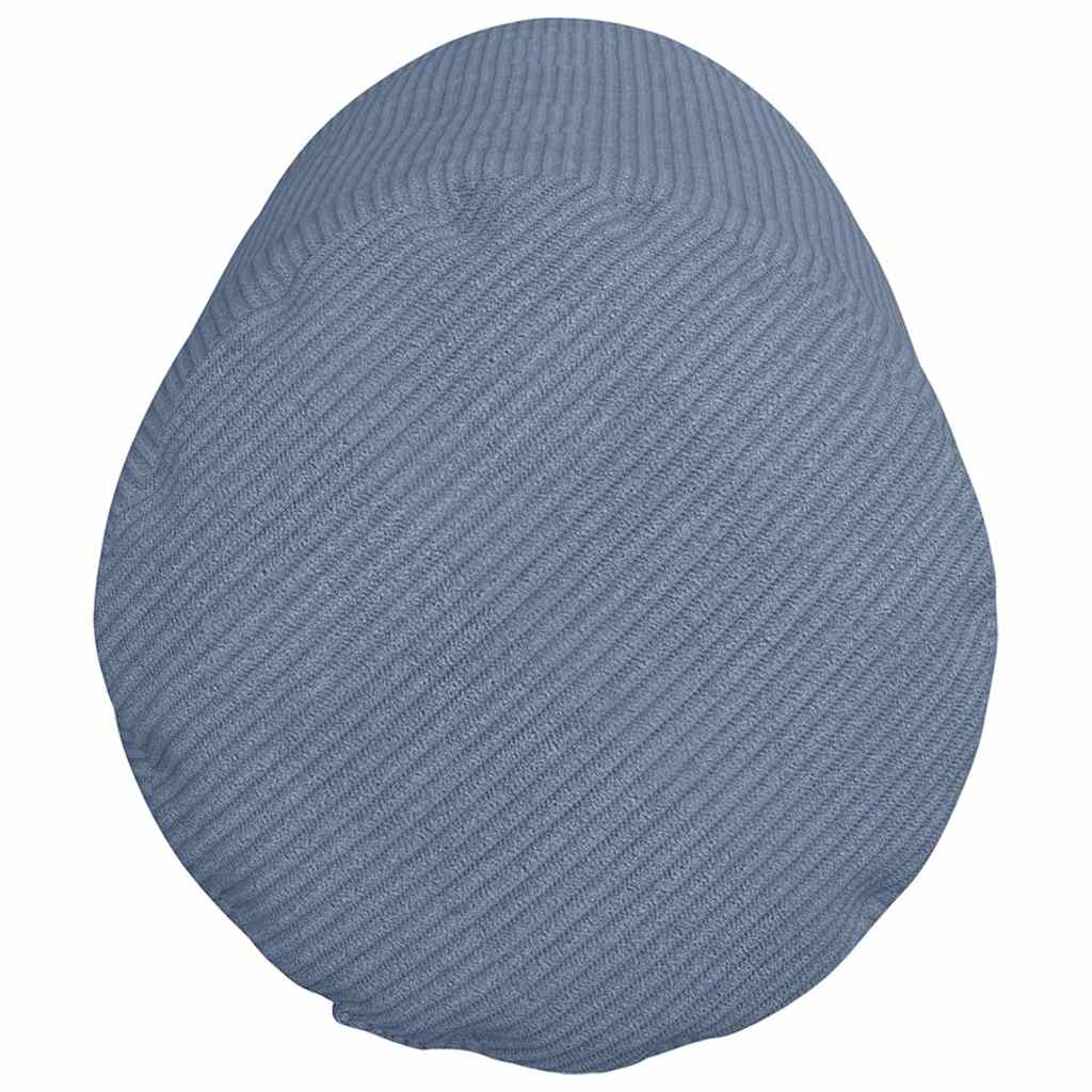 vidaXL Traversin 2 pièces Bleu Ø 25 x 70 cm Velours côtelé