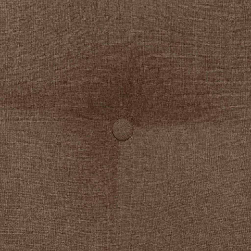 Rücken Kissen Braun 45 x 24 x 50 cm Stoff