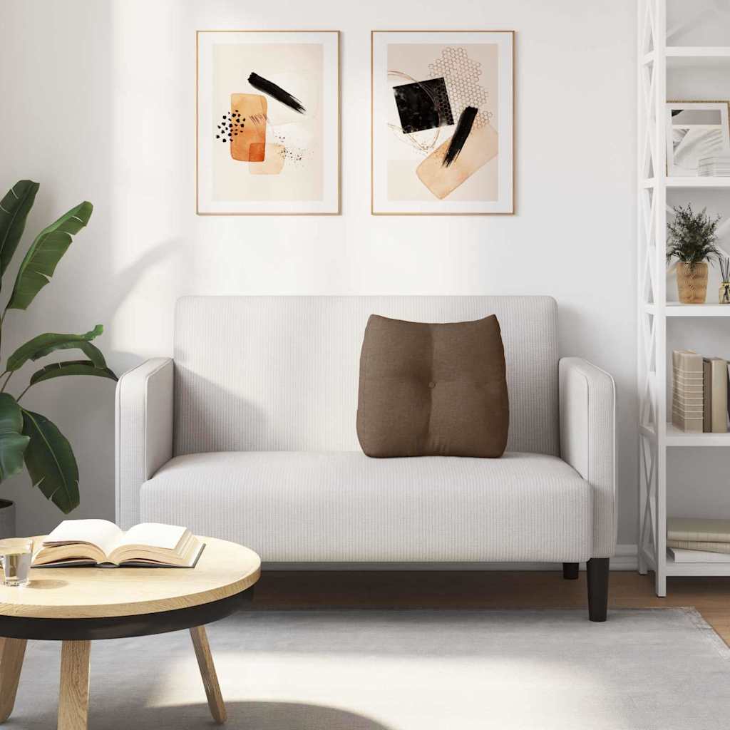 Rücken Kissen Braun 45 x 24 x 50 cm Stoff