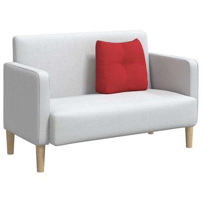 Rücken Kissen Rot 45 x 24 x 50 cm Stoff