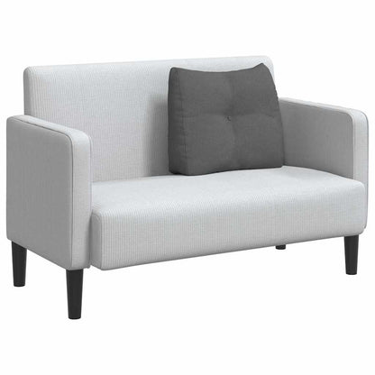 Rücken Kissen Dunkelgrau 60 x 24 x 50 cm Stoff