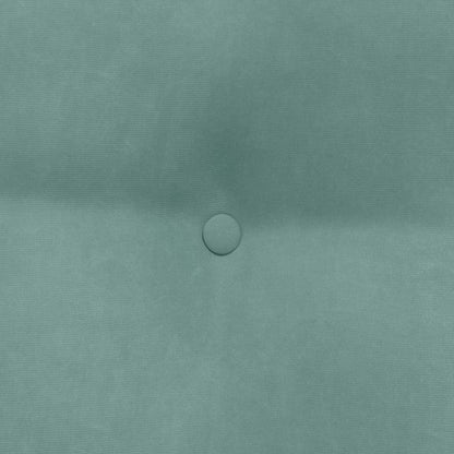 Rückenkissen Meergrün 60 x 24 x 50 cm Samt