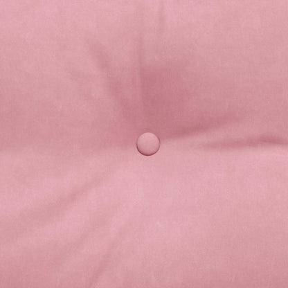 Rückenkissen Rosa 100 x 24 x 50 cm Samt