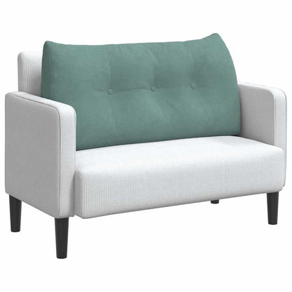 Rückenkissen Meergrün 100 x 24 x 50 cm Samt