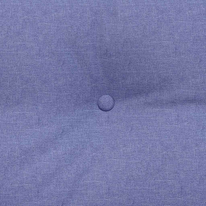 Rücken Kissen Jeans blau 160 x 24 x 50 cm Stoff