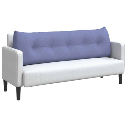 Rücken Kissen Jeans blau 160 x 24 x 50 cm Stoff