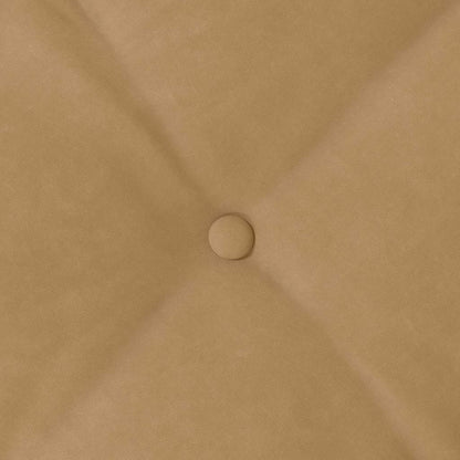 Rückenkissen Braun 50 x 45 cm Cordstoff