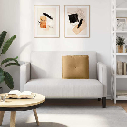 Rückenkissen Braun 50 x 45 cm Cordstoff