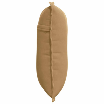 Rückenkissen Braun 50 x 45 cm Cordstoff