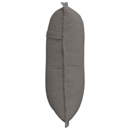 Rückenkissen Hellgrau 50 x 45 cm Cordstoff