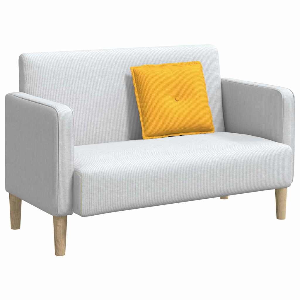 Rückenkissen Helles Gelb 50 x 45 cm Cordstoff