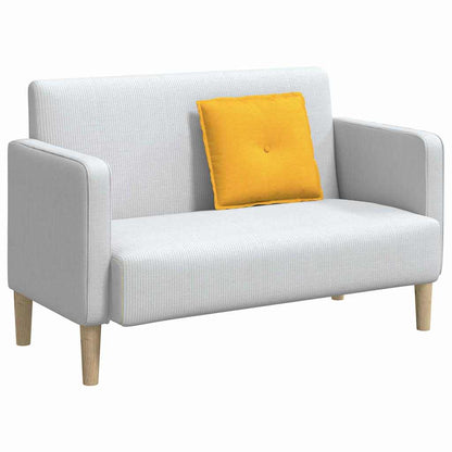 Rückenkissen Helles Gelb 50 x 45 cm Cordstoff