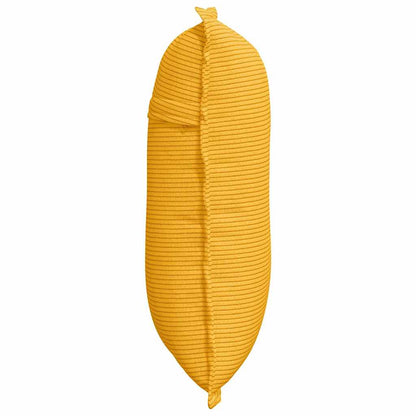 Rückenkissen Helles Gelb 50 x 45 cm Cordstoff