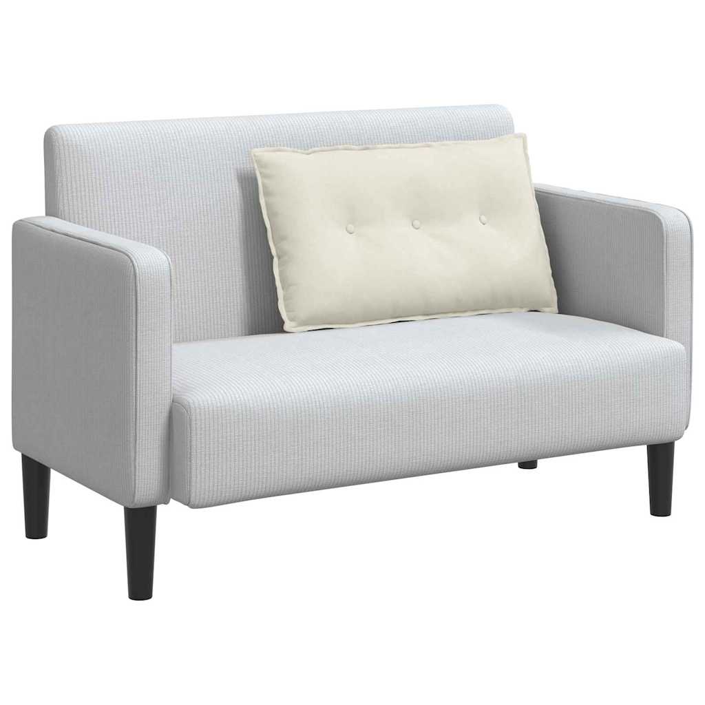 Rückenkissen Creme 80 x 50 cm Cordstoff