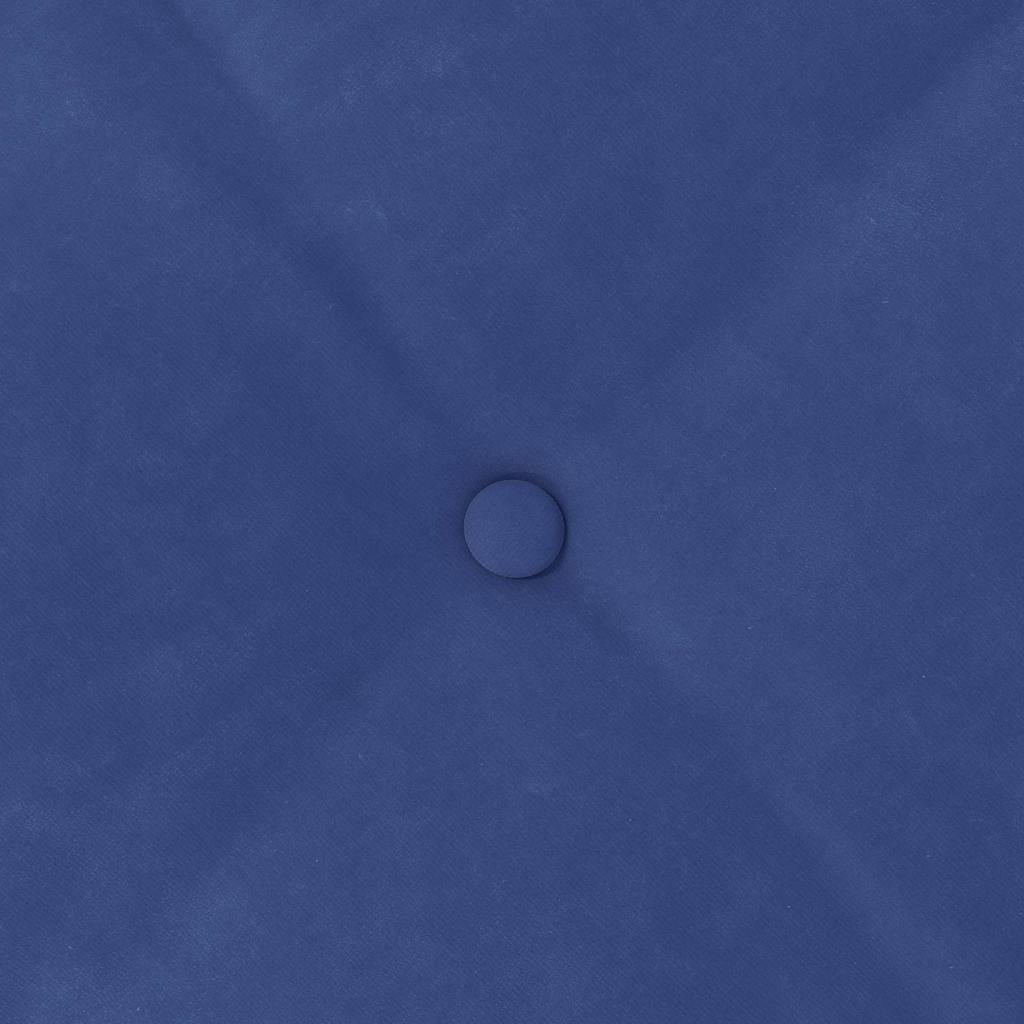 Rückenkissen Polizeiblau 80 x 50 cm Cordstoff