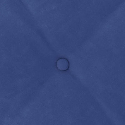 Rückenkissen Polizeiblau 80 x 50 cm Cordstoff