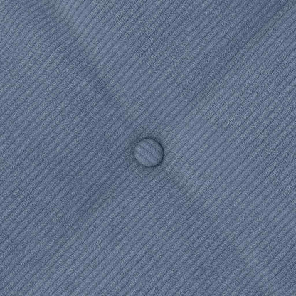 Rückenkissen Blau 80 x 50 cm Cordstoff